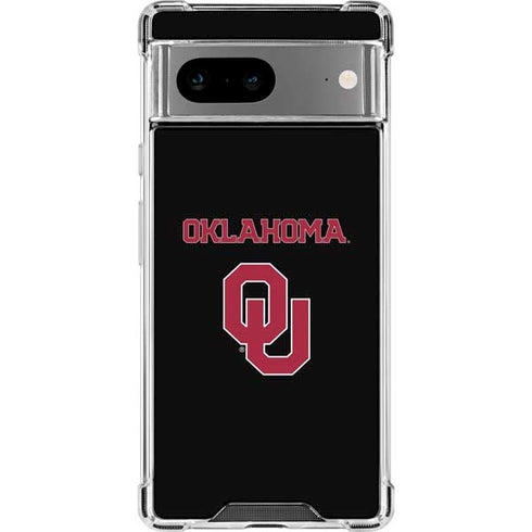 University of Oklahoma Only One Sooners Google Pixel 8 Clear Case